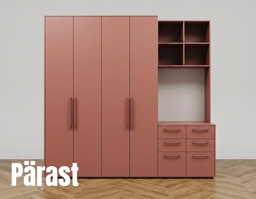 Mööbli värvimise teenus ja kapi renoveerimine uue värvikihiga