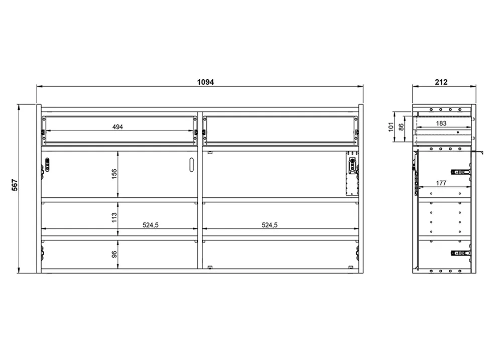 Kapi joonis, mis on vajalik mööblipaigalduseks